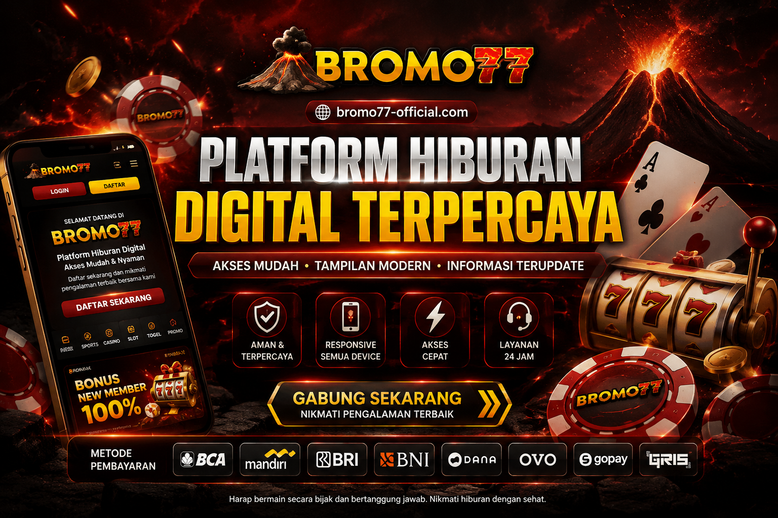 BROMO77 ✈️ Hiburan Platform Tebak Angka Berbagai Pasaran International  by Hey siriusly
